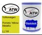 Preview: Volkswagen, Pomelo Yellow Metallic, LL1W: 500ml Lackdose, von ATW Autoteile West.